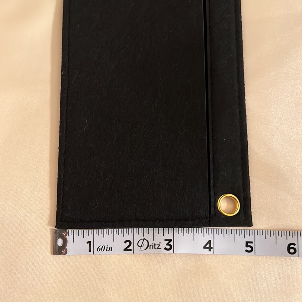 New Chain & Large Black Wallet Insert/Converter - image 8